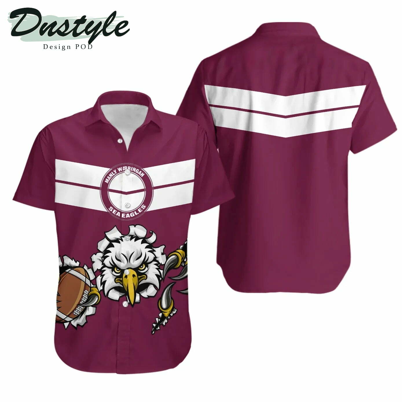 Manlywarringah Sea Eagles 2021 Hawaiian Shirt