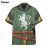 Medieval Knight Hawaiian Shirt Beach Summer Outfit