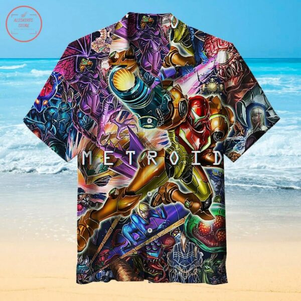 Metroid Dread Hawaiian Shirt Outfit Beach Summer