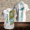 Miami Dolphins White Version Hawaiian Shirt