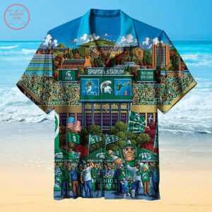 Michigan State Spartans Hawaiian Shirt