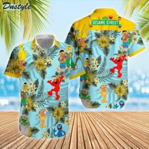 Muppets Ernie Elmo Cartoon Tv Series Movie Hawaiian Shirt