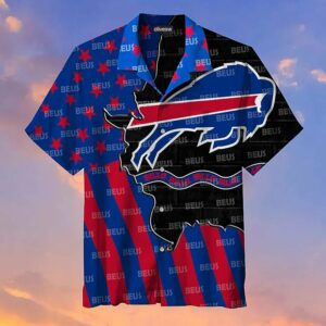 National Flag Buffalo Bills Hawaiian Shirt