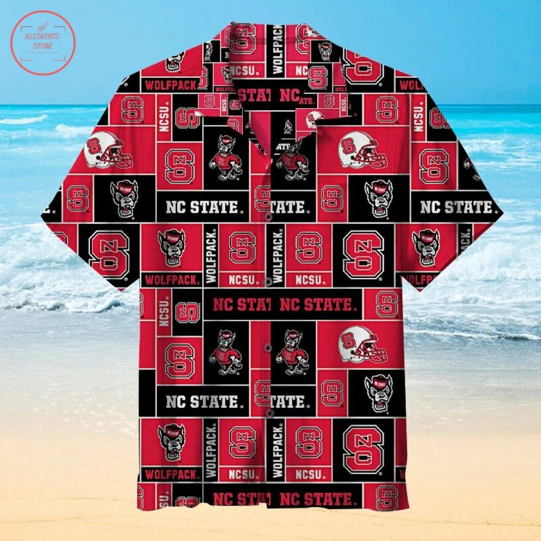 Nc State Wolfpack Hawaiian Shirt Outfit Summer Beach