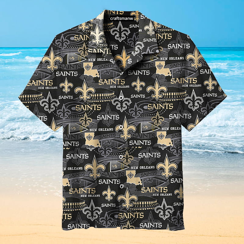 New Orleans Saints Hawaiian Shirt