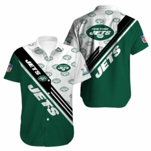 New York Jets Hawaiian Shirt Beach Summer Outfit