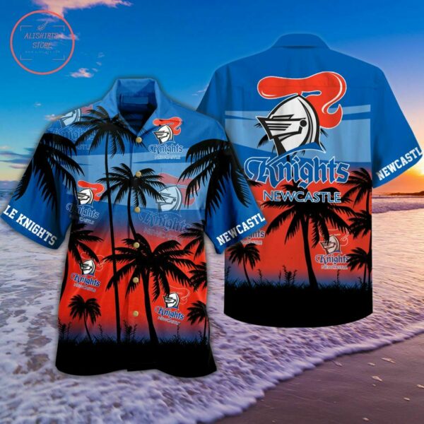 Newcastle Knights Hawaiian Shirt Beach Summer Outfit