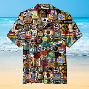 North Carolina Craft Beer Vintage Hawaiian Shirt