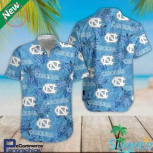 North Carolina Tar Heels Hawaiian Shirt