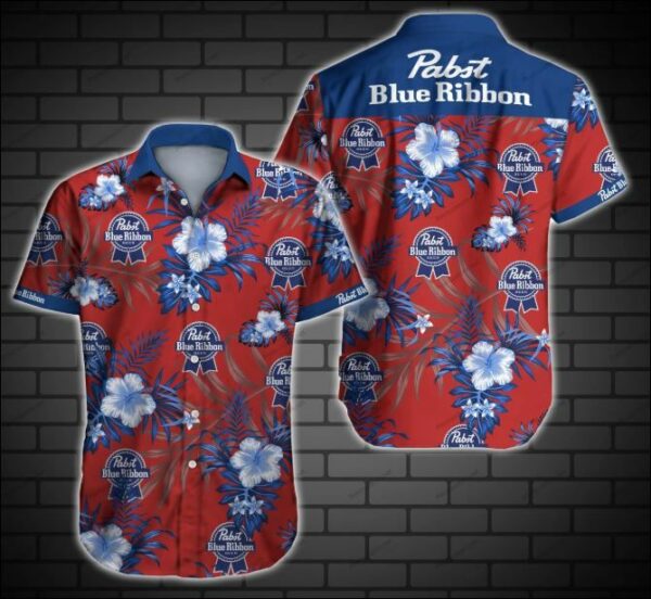 Pabit Blue Ribbon Hawaiian Shirt Summer Outfit Beach