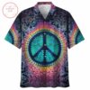 Peace Sign Clipart Psychedelic Cool Hippie Hawaiian Shirt