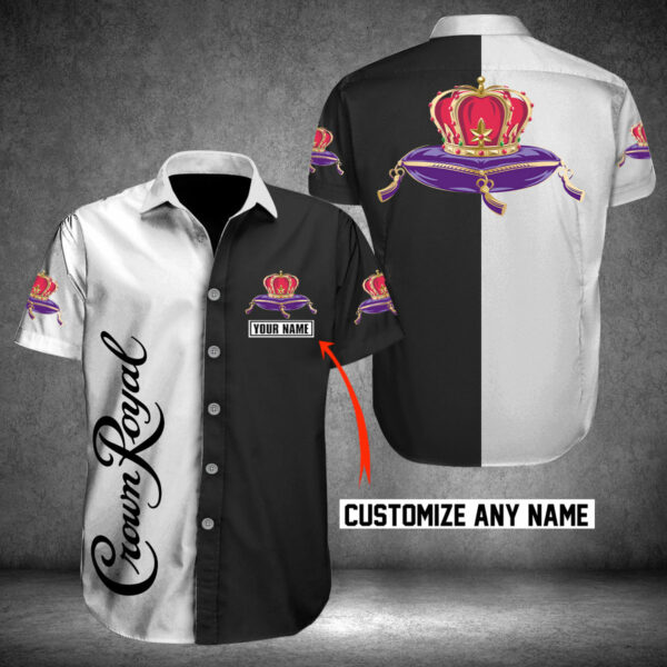 Personalized Crown Royal Hawaiian Shirt