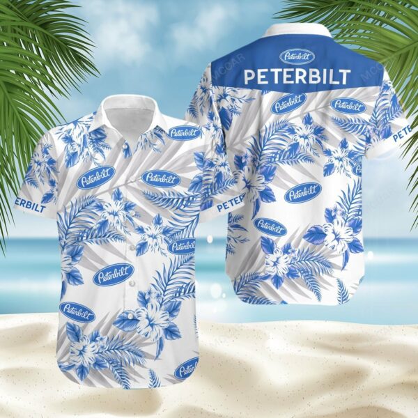 Peterbilt Floral Hawaiian Shirt Outfit Beach Summer