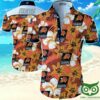 Phoneix Suns Light And Dark Orange Flowers Hawaiian Shirt