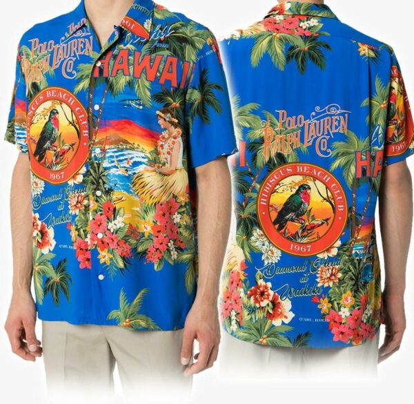 Polo Hawaiian Shirt Beach Outfit Summer