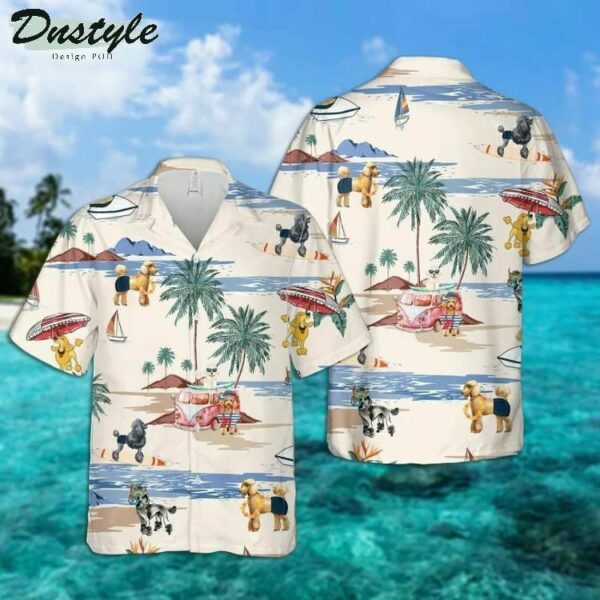 Poodle Hawaiian Shirt Outfit Summer Beach