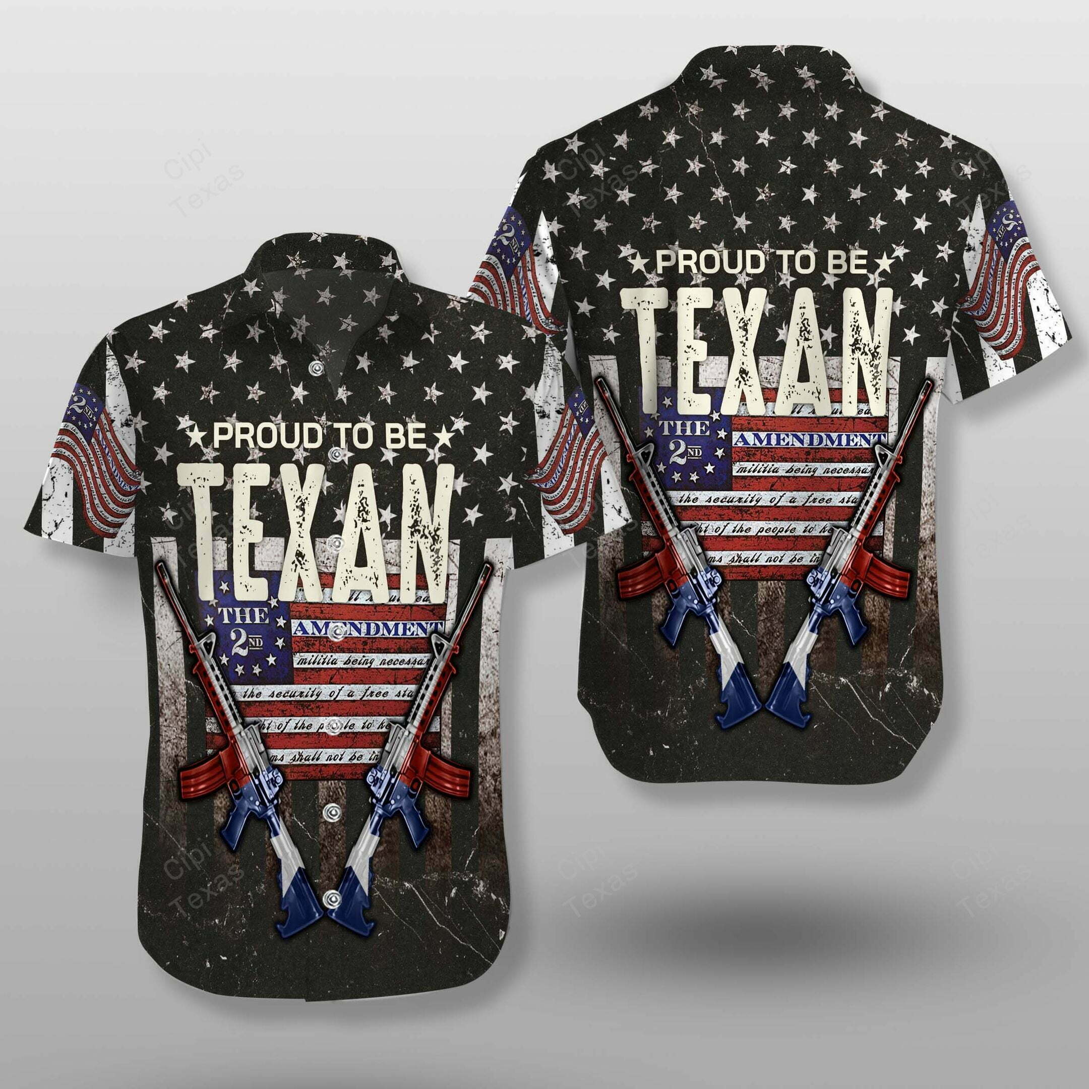 Proud To Be Texans Hawaiian Shirt