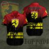 Racing Ferrari Hawaiian Shirt Summer Beach Outfit