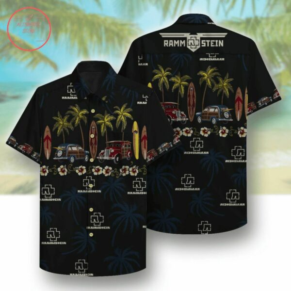 Rammstein Palm Hawaiian Shirt Outfit Summer Beach