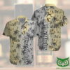 Remy Martin Half Gray Half Yellow Hawaiian Shirt