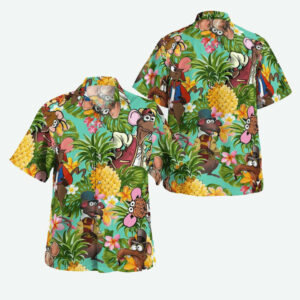 Rizzo The Rat Muppet Tropical Hawaiian Shirt