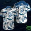 Shark Lovers Stay Jawsome Huge Shark Hawaiian Shirt