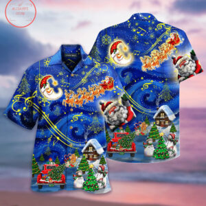 Sky Hawaiian Shirt Beach Outfit Summer