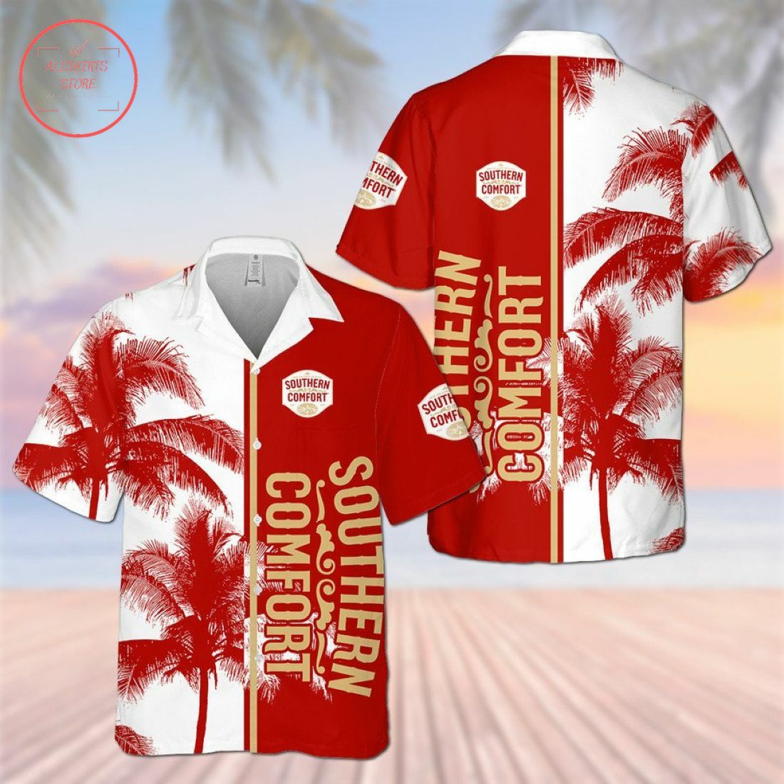 Southern Comfort Hawaiian Shirt Outfit Beach Summer