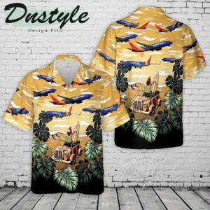 Southwest Airlines Boeing 737700 Hawaiian Shirt