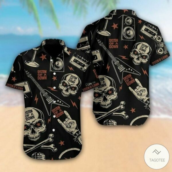 System Of A Down Hawaiian Shirt Summer Outfit Beach