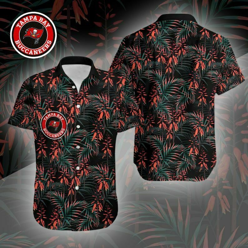 Tampa Bay Buccaneers Dark Forest Hawaiian Shirt