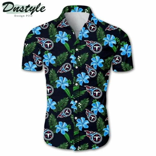 Tennessee Titans Floral Hawaiian Shirt