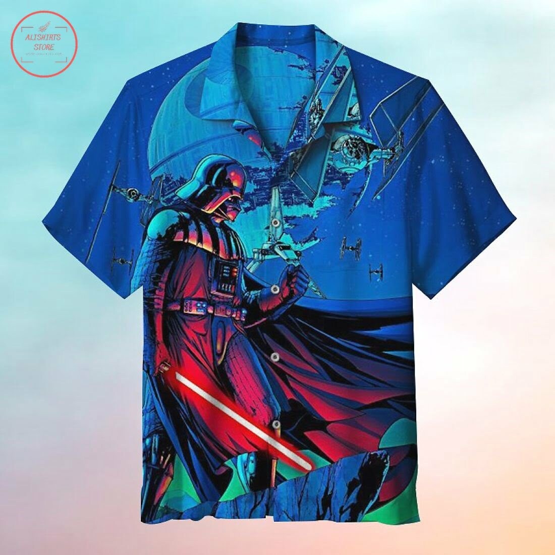 The Great Villain Darth Vader S Hawaiian Shirt