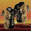 The King Lion Black S Hawaiian Shirt