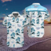 Tropical Palms Keystone Light Hawaiian Shirt