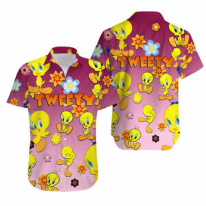 Tweety Bird Looney Tunes Hawaiian Shirt