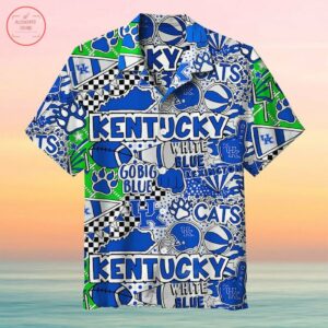 University Of Kentucky Wildcats Hawaiian Shirt