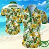 Vermont Catamounts White And Yellow Beige Flowers Hawaiian Shirt