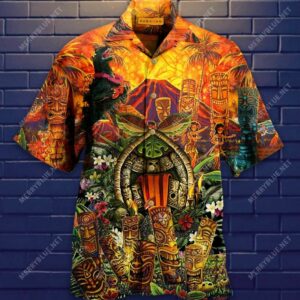 Wakaka Tiki Funny Hawaiian Shirt