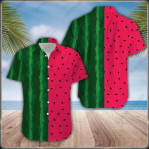 Watermelon Tropical Fruit Hawaiian Shirt