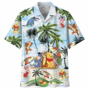 Winnie The Pooh Time Hawaiian Shirt