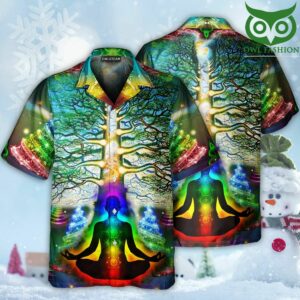 Yoga Tree Of Life Hawaiian Shirt Outfit Summer Beach