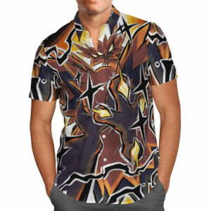 Zapdos Pokemon Hawaiian Shirt Outfit Beach Summer