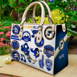 St. Louis Blues Women Leather Hand Bag