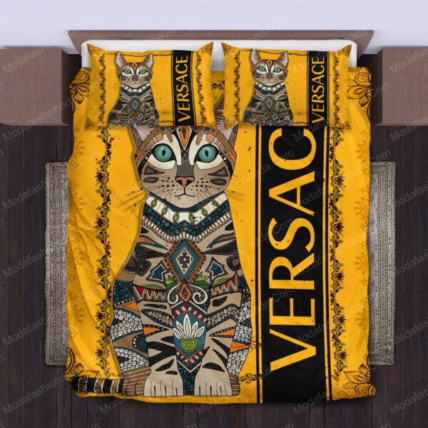 Bengal Versace Logo Brand Bedding Set Home Decor Luxury Bedspread Bedroom