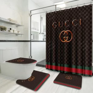 Gucci Bathroom Set Hypebeast Luxury Fashion Brand Home Decor Bath Mat