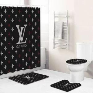 Louis Vuitton Bathroom Set Bath Mat Hypebeast Luxury Fashion Brand Home Decor