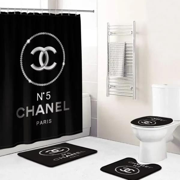 Chanel Bathroom Set Home Decor Luxury Fashion Brand Hypebeast Bath Mat