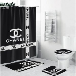 Chanel Bathroom Set Hypebeast Home Decor Bath Mat Luxury Fashion Brand