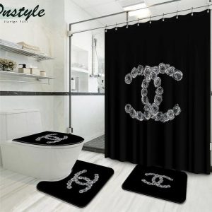 Chanel Bathroom Set Bath Mat Hypebeast Home Decor Luxury Fashion Brand